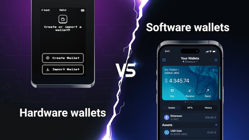 Comparing Hardware vs Software Wallets